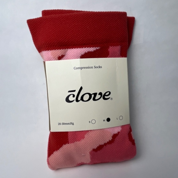 NWT | Clove Compression Pink Camo Socks | Sz S, M - Picture 2 of 3